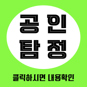 공인탐정